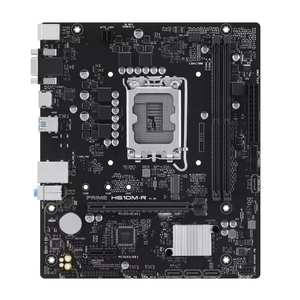 Placa Base PRIME H610M-R LGA1700 DDR5 mATX con Ranura PCIe 4.0 M.2 para CPU Intel de 12.ª, 13.ª y 14.ª Generación - Product Image 1