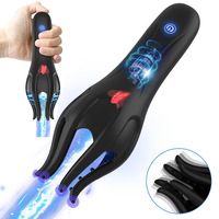 Herren-Glans-Trainer Vibrator Großhandel Weicher Silikon-Masturbator für Männer Erektionsstimulation Ausdauer-Massagegerät