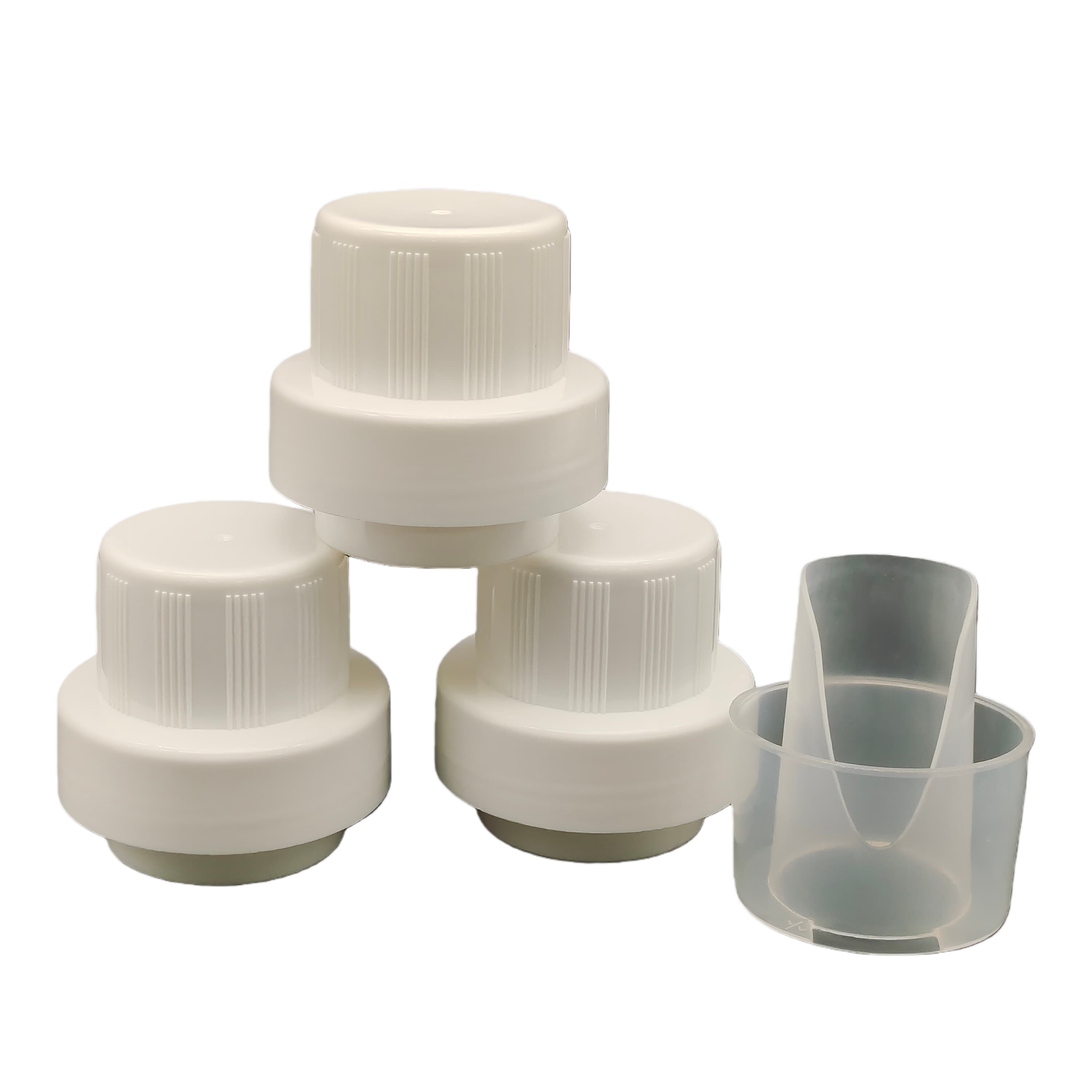 High-Quality Plastic Screw Bottle Cap Measuring Liquid Soap Bottle Cover Liquid Laundry Detergent Bottle Caps