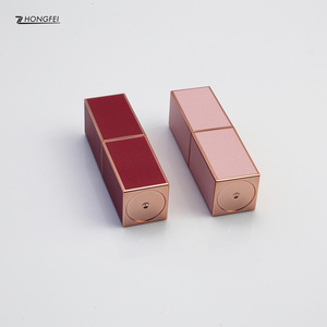Échantillon gratuit vente en gros <span class=keywords><strong>tube</strong></span> de rouge à lèvres vide en or unique de luxe logo personnalisé pour les femmes conteneur à gogo - Product Image 5