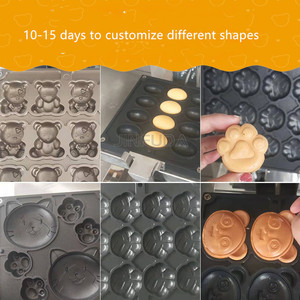 เครื่องทำขนมโมจิเค้กเค้กมันจูเค้กไท่ยากิรูปปลาขนาดเล็กแบบเกาหลี - Product Image 6