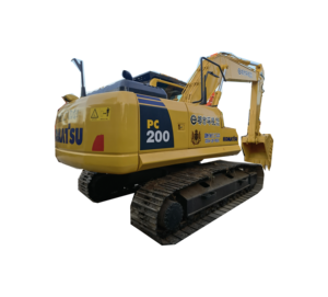 รถขุดเครื่องจักรที่ใช้ในเครื่องยนต์ทรงพลังเครื่องขุด PC200-7 PC200-8 20ตัน PC200-6 - Product Image 1