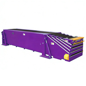 حل تحميل وتفريغ هيدروليكي بطول مخصص للاستخدام في المستودعات اللوجستية والشاحنات، ناقل حزامي تلسكوبي - Product Image 1