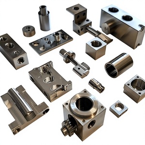 Demanda CNC de acero, productos de bloque de motor de aluminio, prototipo rápido, POM, mecanizado CNC, piezas de personalización de hierro, piezas de máquina CNC - Product Image 1