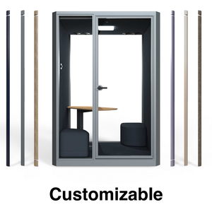 Cabina Insonorizada Moderna V4-L Personalizada <span class=keywords><strong>de</strong></span> Fábrica, Oficina Portátil con Reducción <span class=keywords><strong>de</strong></span> <span class=keywords><strong>Ruido</strong></span> para Supermercados, Apartamentos y Espacios <span class=keywords><strong>de</strong></span> Trabajo - Product Image 3