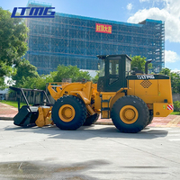 Caricatore pesante più grande 5ton 6ton 7ton 8ton Front End whearest Loader con Forest tracciatrice