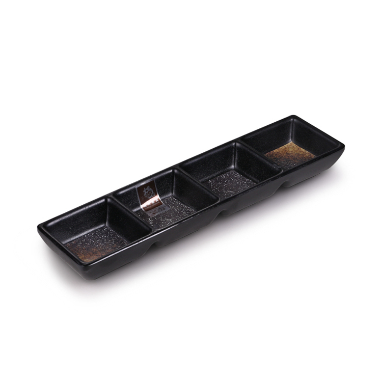 Small White Porcelain Soy Sauce Dish
