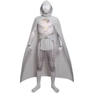 Cosplay Costume Man Adult Child Halloween Clothes Kids Superhero Costumes Moon Knight Cosplay Costumes