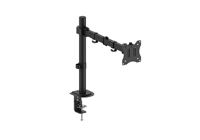 Nouveau support de montage de moniteur réglable à bras unique de vente chaude pour écran 17 "-32" adapté à la maison et au bureau