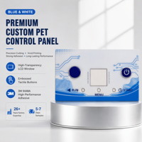 Panel de Control de Membrana con Gráficos en Relieve, Placa Frontal de Lexan, PET y PC, Panel Gráfico Personalizado para Dispositivos Electrónicos