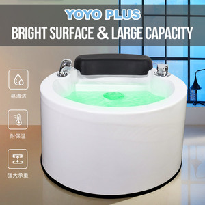 Sillón de Pedicura Profesional con Luz LED, Masaje de Burbujas, Cuidado de Pies para Salón de Uñas, Reposapiés Cómodo y Relajante - Product Image 5