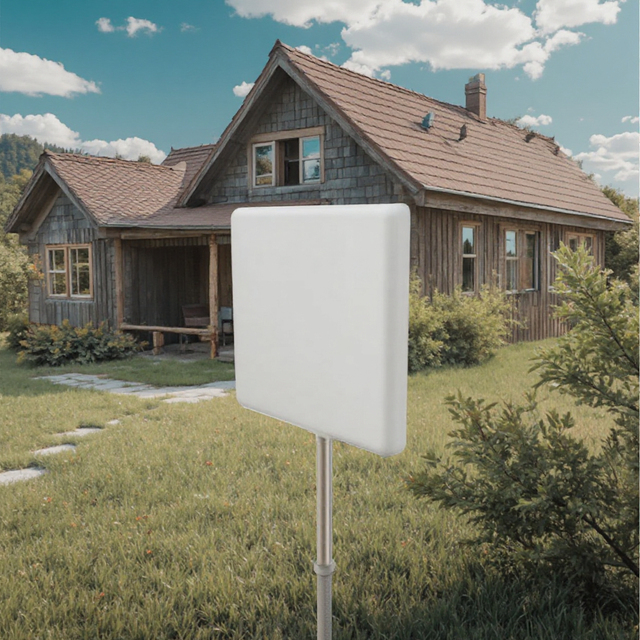 2.4GHz 20dBi High Gain Patch Panel Antenna Cellular Flat Antenna 2400-2500MHz Signal Booster Antenna