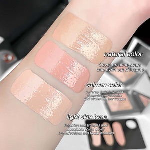 Paleta <span class=keywords><strong>de</strong></span> <span class=keywords><strong>Corrector</strong></span> en Crema <span class=keywords><strong>de</strong></span> 3 Colores LUCKGO, <span class=keywords><strong>Corrector</strong></span> <span class=keywords><strong>de</strong></span> Alta Cobertura y Cobertura Graduable, Corrige Imperfecciones y Tono Desigual <span class=keywords><strong>de</strong></span> la Piel - Product Image 4