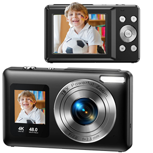 กล้องบันทึกภาพวิดีโอเดินทางแบบดิจิตอล 18 เท่า ความละเอียด 1080P กล้องถ่ายภาพ HD 1080p ระดับมืออาชีพ ความละเอียดสูง บันทึกภาพคมชัดระดับ Full HD 19 - Product Image 1