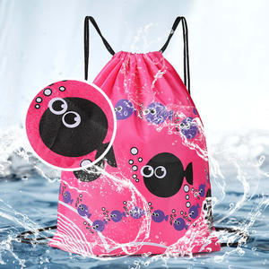 <b>Drawstring</b> Storage Bag Polyester Waterproof Swim And Water Sports <b>Backpack</b> 1450Ml Capacity Outdoor Use - Product Image 4