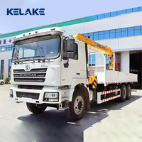 Yeni Shacman 12 Ton 14 Ton 16 Ton 5 Bölümlü Bomlu 8x4 Çekişli Araç Üstü Vinç Taşıma Aracı Kamyon Üzeri Havadan Erişimli Weichai Şanzımanlı