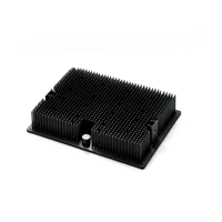 Disipador de Calor de Aluminio Forjado Mecanizado por CNC Personalizado, Superficie Anodizada/Recubierta con Polvo, Certificado ISO9001 para Refrigeración de Alto Rendimiento