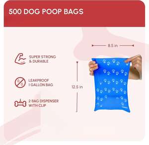 Bolsas Compostables y Ecológicas para Excremento de Perro, Duraderas y Portátiles, Material HDPE y EPI para Perros, Gatos, Aves y Más - Venta al Por Mayor - Product Image 3