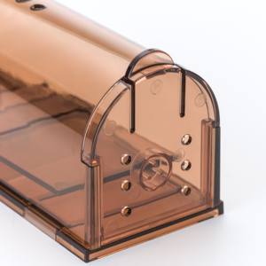 Venta caliente Transparente Reutilizable Live Catch No Killer Smart Rat Roedores Ratones <span class=keywords><strong>Trampas</strong></span> - Product Image 3