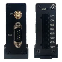 Módulo Transceptor Inalámbrico RF AMSAMOTION RS232/485/422-RF 433MHz, Comunicación de Alta Velocidad, Descarga Remota, Aplicación PLC