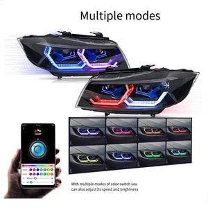 Spot vente en gros phares avant phare nouvelle mise à niveau phares pour <span class=keywords><strong>BMW</strong></span> série 3 <span class=keywords><strong>E90</strong></span> E91 <span class=keywords><strong>2005</strong></span> 2006-2012 - Product Image 3