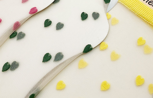 Lot de 6 chaussettes fines d'été en jacquard à motif cœur pour femmes, transparentes - Product Image 4