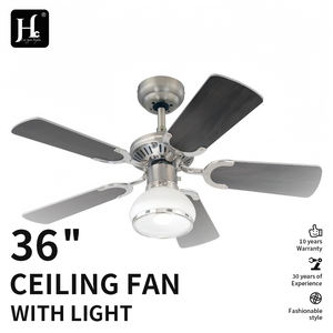 Ventilateur de plafond 52 pouces, style rétro traditionnel, pales en bois, moteur en cuivre, faible bruit, 3 vitesses, ampoule LED pour salon - Product Image 2