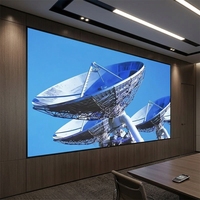 Panel de Pantalla LED para Interiores 4K HD P1.5 P1.2 P1.8, para Sala de Reuniones, Pantalla LED de Paso de Píxeles Pequeño, Video Inteligente, TV de Pared, Pantalla LED de 200 Pulgadas