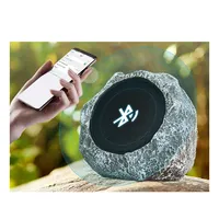 Pierre solaire haut-parleur Bluetooth extérieur jardin étanche Audio Simulation pierre pelouse haute fidélité stéréo Portable Subwoofer
