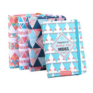 Best-seller Luxe Carnet à couverture rigide A6 avec bande élastique Reliure spirale Papier à feuilles mobiles Couverture cadeau - Product Image 1