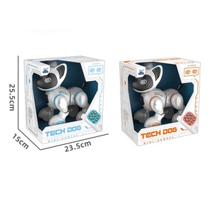 8006 Trẻ Em Thông Minh Mini Điều Khiển Từ Xa Đồ Chơi Robot Con Chó Vật Nuôi Thông Minh Điện Tử Cảm Ứng Nhạy Cảm RC Robot Con Chó Con Chó Con Cho Quà Tặng - Product Image 5