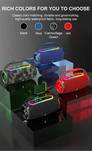 Altavoz Inalámbrico Portátil Personalizado Popular con Bajos Potentes y Luces LED RGB 5.0 para Fiestas en Casa, Cine en Casa y Uso en Exteriores - Product Image 6