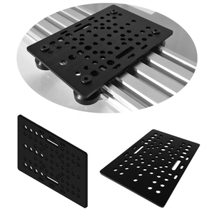 Pièce d'imprimante 3D personnalisée plaque coulissante spéciale universelle <span class=keywords><strong>en</strong></span> aluminium 20-80mm plaque de <span class=keywords><strong>portique</strong></span> à fente <span class=keywords><strong>en</strong></span> V pour machine de routeur CNC - Product Image 6