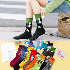 Meias de algodão para amantes de rua, meias de personalidade, meias de algodão com fornecimento direto dos fabricantes
