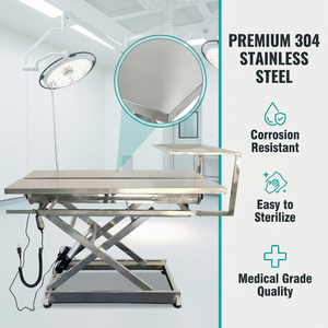 Mesa <span class=keywords><strong>de</strong></span> Examen Veterinario Premium Diseñada para Chequeos <span class=keywords><strong>de</strong></span> <span class=keywords><strong>Rutina</strong></span> y Comodidad Animal en Clínicas Veterinarias y Centros <span class=keywords><strong>de</strong></span> Salud - Product Image 2