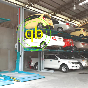 2 Post 3 livello idraulico auto sistema di sollevamento verticale veicolo triplo Stacker meccanico paranco Garage dispositivo ascensore - Product Image 5