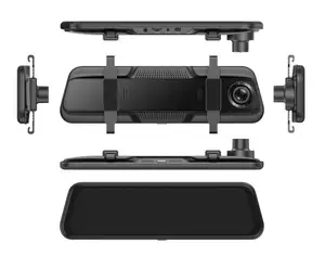 High Definition Touchscreen Dashboard Camera Voor Auto 'S 1080P Dubbele Lens Voor En Achter Dashcam Auto Videorecorder