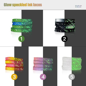 Tali Sepatu Berbintik Mete Bercahaya Baru Tali Sepatu Bercahaya Bertahap Cocok untuk Tali Sepatu Tren Fotografi Jalanan - Product Image 4