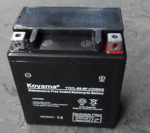 YTX7L-BS 12โวลต์<span class=keywords><strong>7Ah</strong></span> รถจักรยานยนต์แบตเตอรี่พลังงานกีฬาแบตเตอรี่<span class=keywords><strong>ราคา</strong></span>โรงงาน - Product Image 5