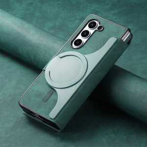 Funda Magnética Desmontable 2 en 1 de Cuero para Teléfono Samsung <span class=keywords><strong>Galaxy</strong></span> <span class=keywords><strong>Z</strong></span> Fold 8 Ultra Fold7, Funda Protectora con Soporte - Product Image 3