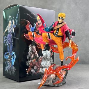 Dessin animé Cool japonais Anime <span class=keywords><strong>Ninja</strong></span> figurines de haute qualité Durable décoration de bureau enfants 3D jouets figurines d'action en gros - Product Image 6
