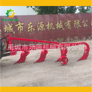 Farm <b>Cultivator</b> 3 Row Furrow Plough Red High Productivity Agricultural Machinery - Product Image 2