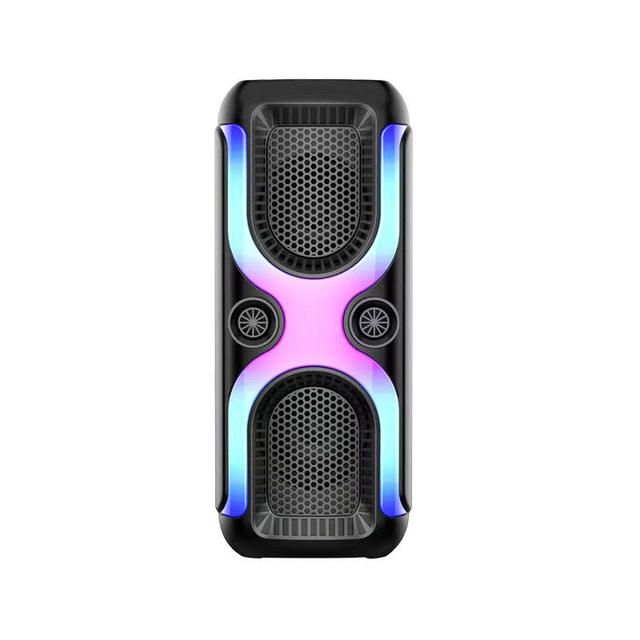 Party Speaker Dj Tower Rgb Light Fm Function Mic Input Tws Connection Speaker Blue Tooth Karaoke Wireless Woofers Speakers Audio