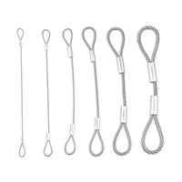 Pince de câble en acier inoxydable suspendue pour suspension légère Pince de câble en acier inoxydable pour pince de câble Hangi légère
