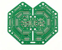 PCBA personnalisé pour contrôleur de robot industriel, carte de circuit imprimé multicouche SMT DIP, assemblage RoHS FR4, circuit de contrôle d'impédance