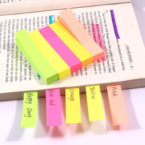 Onglets adhésifs colorés en vrac Foska pour carnets, classeurs, dossiers, classification de documents, catalogues, archives - Product Image 1