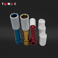 TOMAC Jeu d'outils à douille d'impact de roue extra longue (1/2mm) 150 "CrMo, manchons de rechange