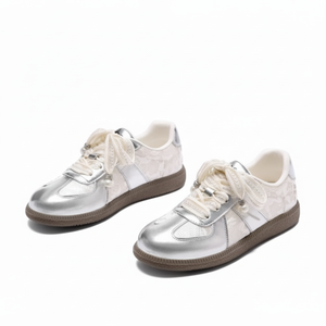 NOVEDAD DE VERANO 2024, zapatos planos de entrenamiento alemanes de cuero genuino para hombres y mujeres - Product Image 1