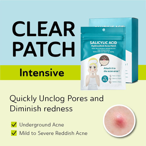 Parches Nocturnos para el Acné y Granos Profundos - 72 Parches con Ácido Salicílico e Hidrocoloide Mientras Duermes - Despierta con una Piel Más Clara - Product Image 6