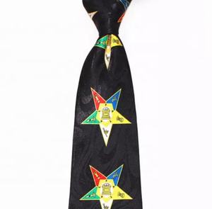 Cravate à col américain, nouvelle collection, en soie, pour hommes, avec bande arc Royal, vente en gros - Product Image 3